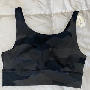 aerie camo sports bra